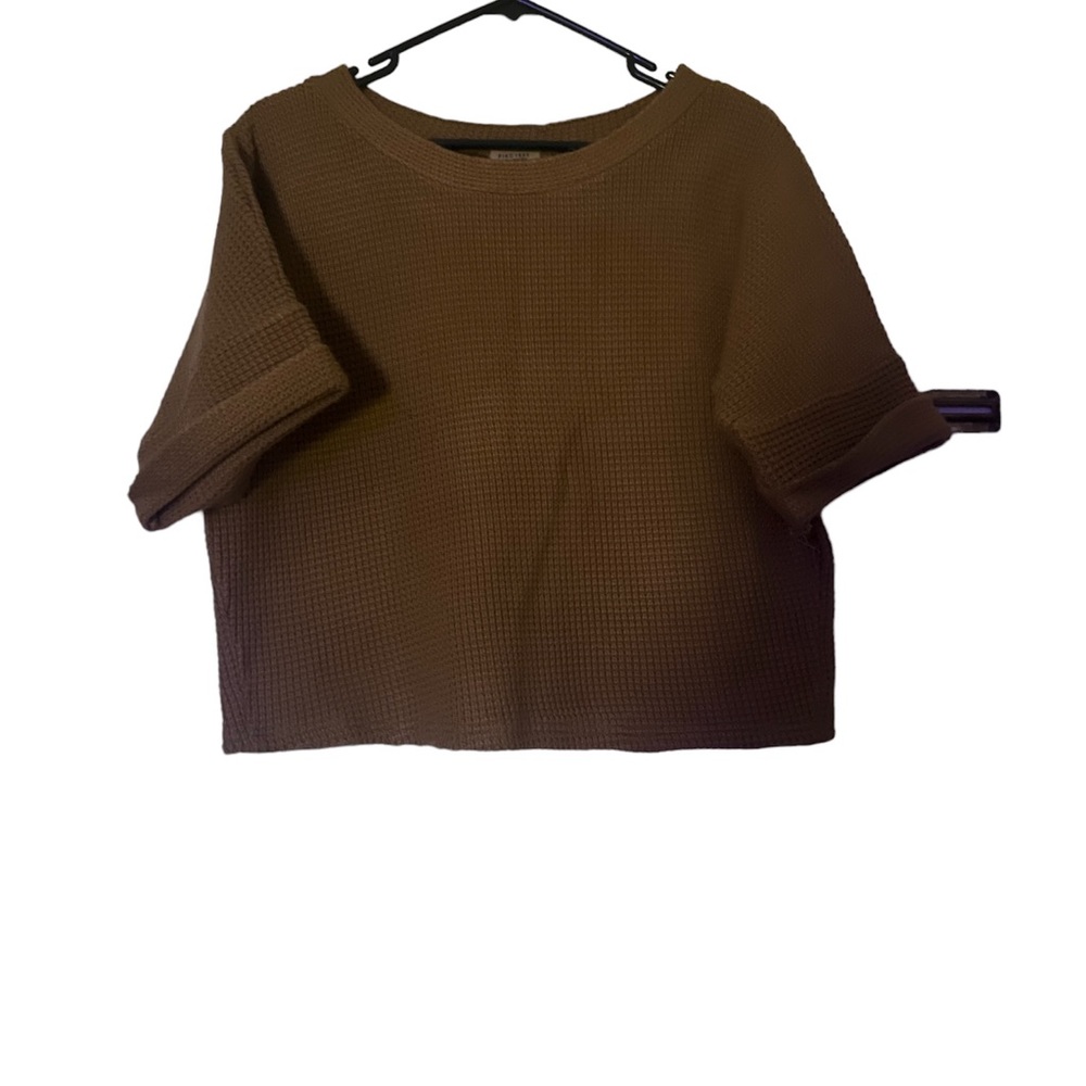PIKO 1988 Cropped Rolled Sleeve Sweater Size Medium